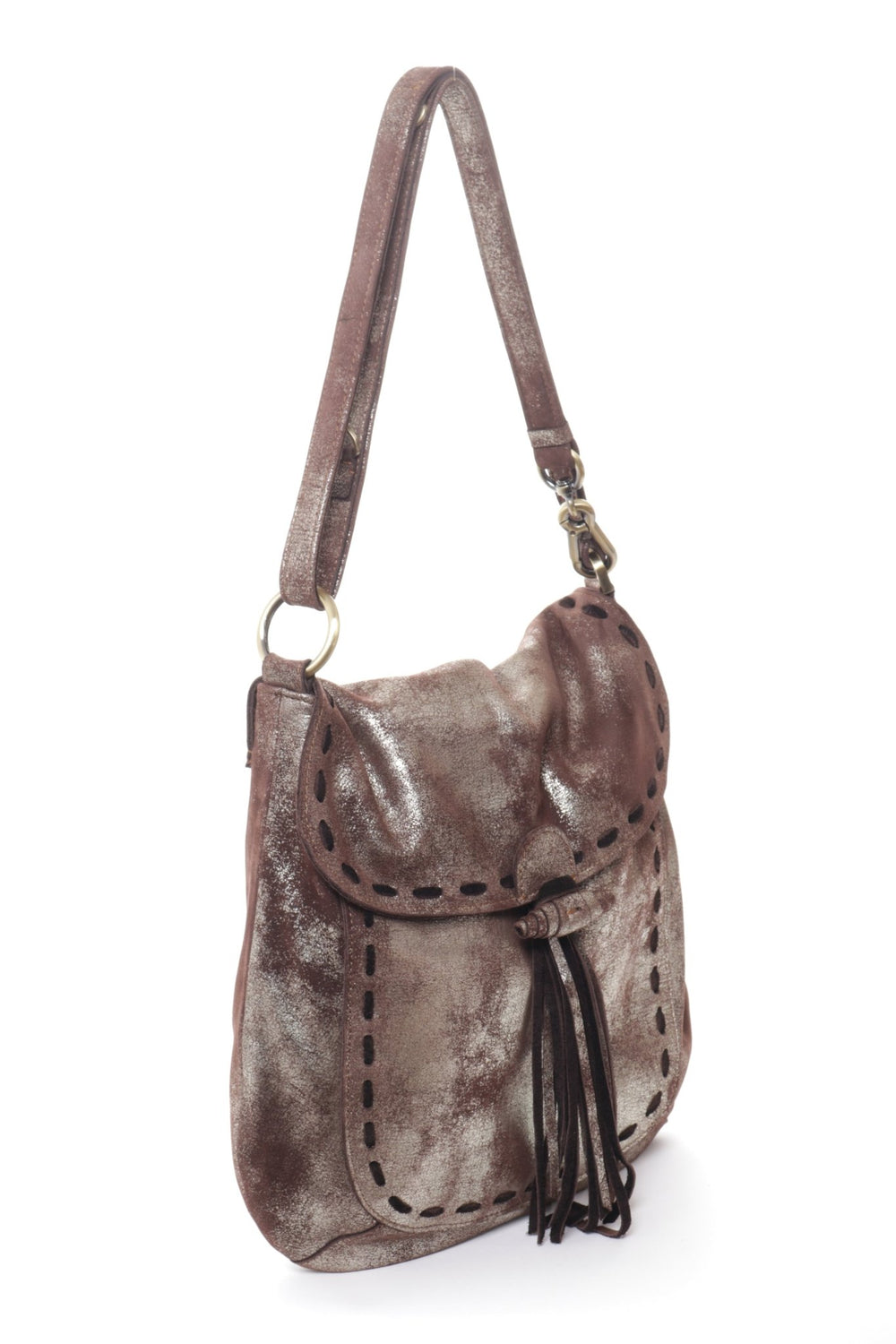 IRENE Brown Gold - Carla Mancini Handbags