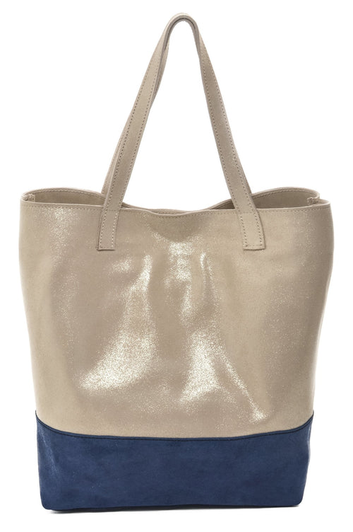 KEIRA Champagne Navy - Carla Mancini Handbags