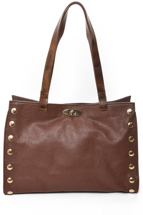 LINDSEY Chocolate - Carla Mancini Handbags