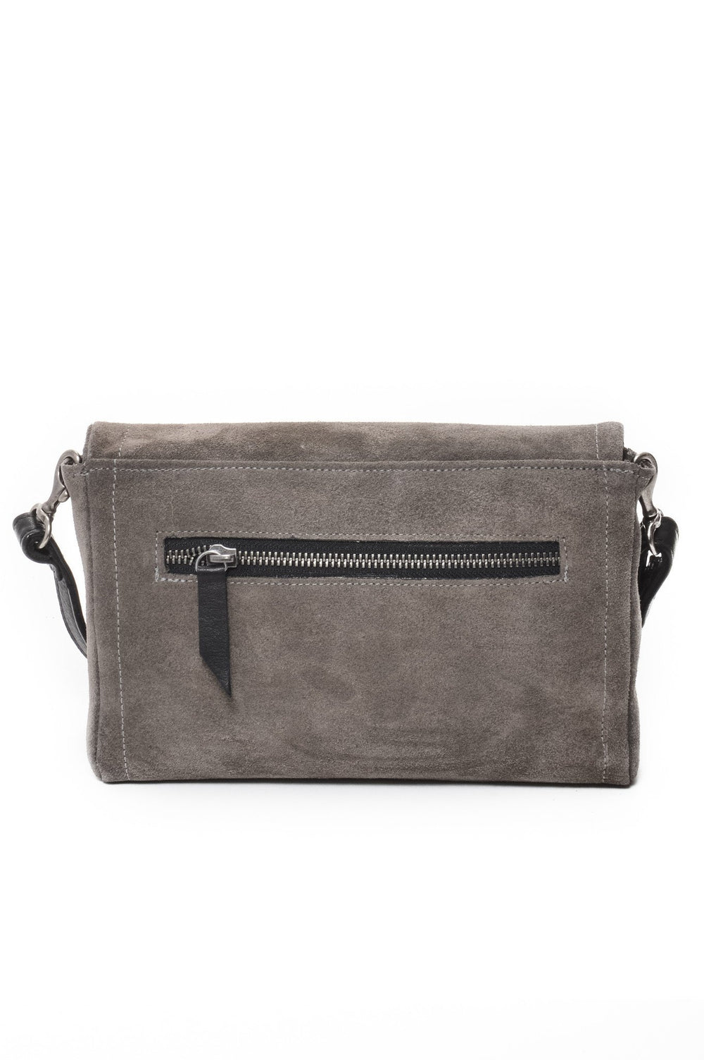 LONDON Grey Suede - Carla Mancini Handbags