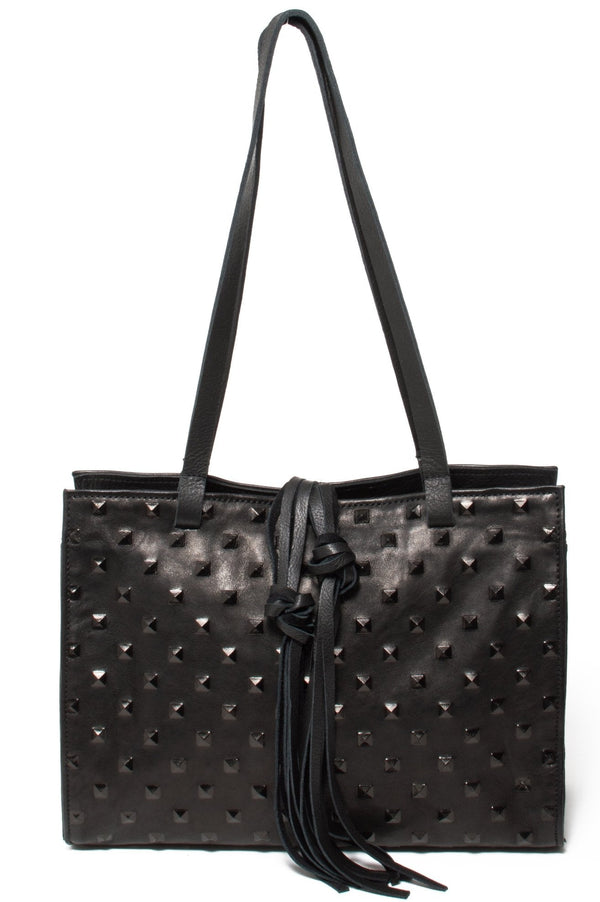 MONTEREY Black Studs - Carla Mancini Handbags
