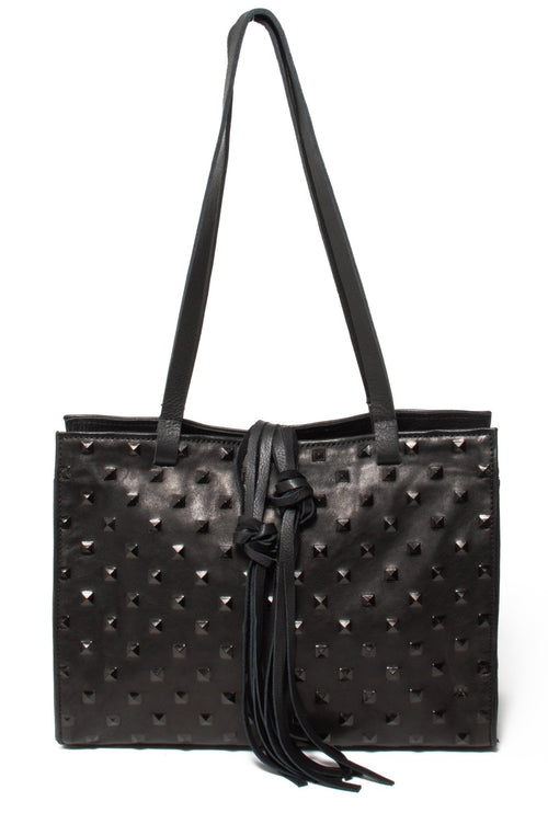 MONTEREY Black Studs - Carla Mancini Handbags