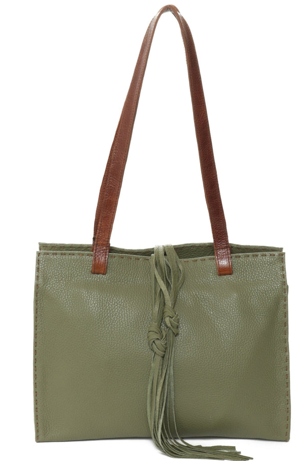 MONTEREY Olive - Carla Mancini Handbags