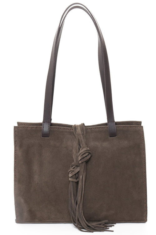 MONTEREY Olive Suede - Carla Mancini Handbags