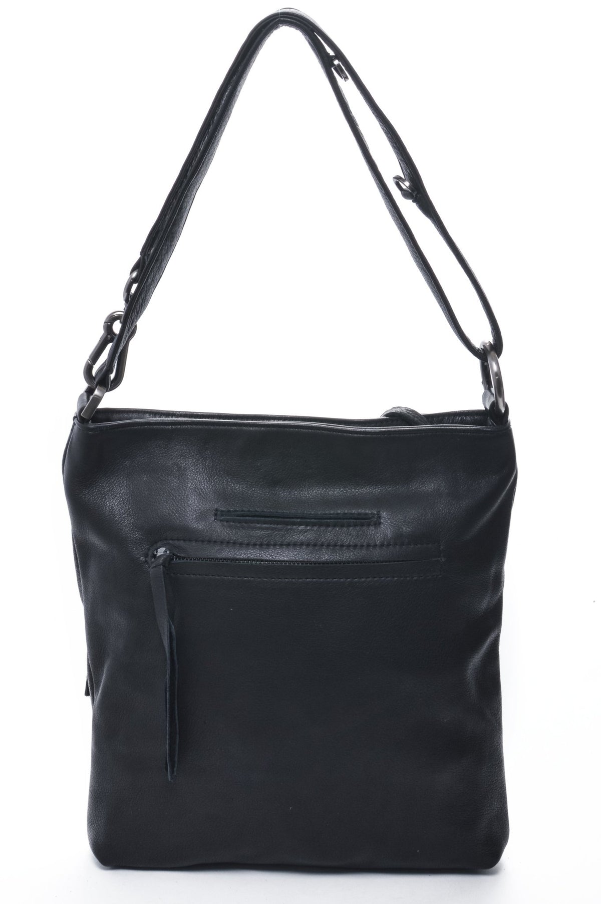 RILEY Black Studded – Carla Mancini Handbags
