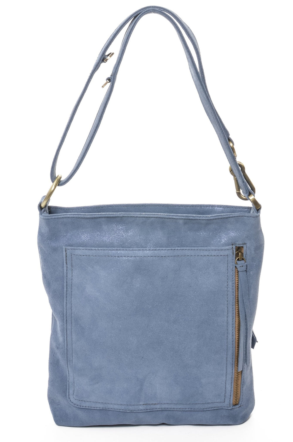 RILEY Denim Shimmer - Carla Mancini Handbags