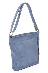 RILEY Denim Shimmer - Carla Mancini Handbags