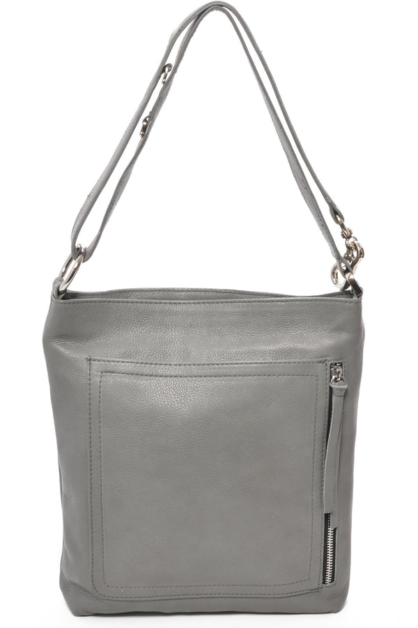 RILEY Medium Grey - Carla Mancini Handbags
