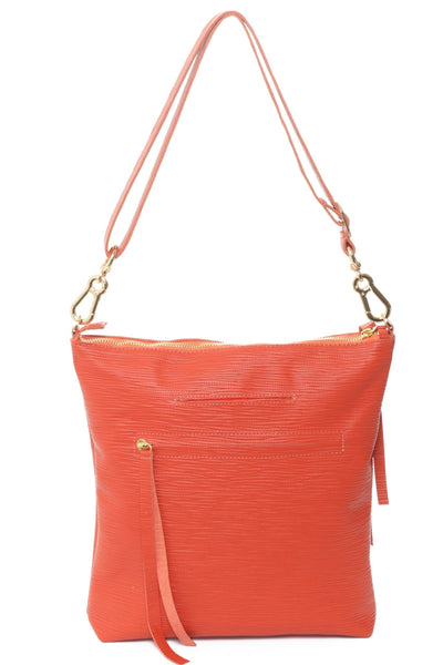 RILEY Orange Spago - made in USA – Carla Mancini Handbags