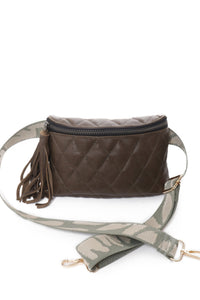SIDNEY Khaki - Carla Mancini Handbags